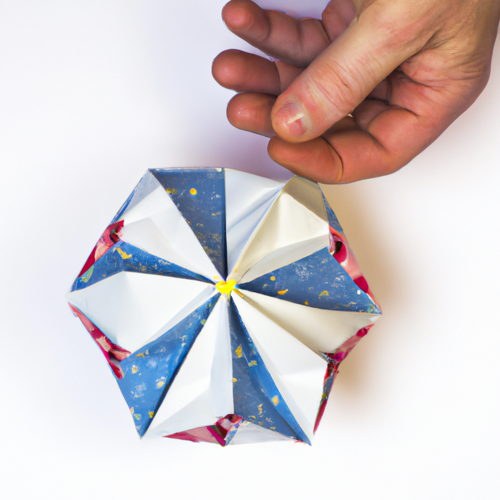 Wie man einen Origami-Globus erstellt